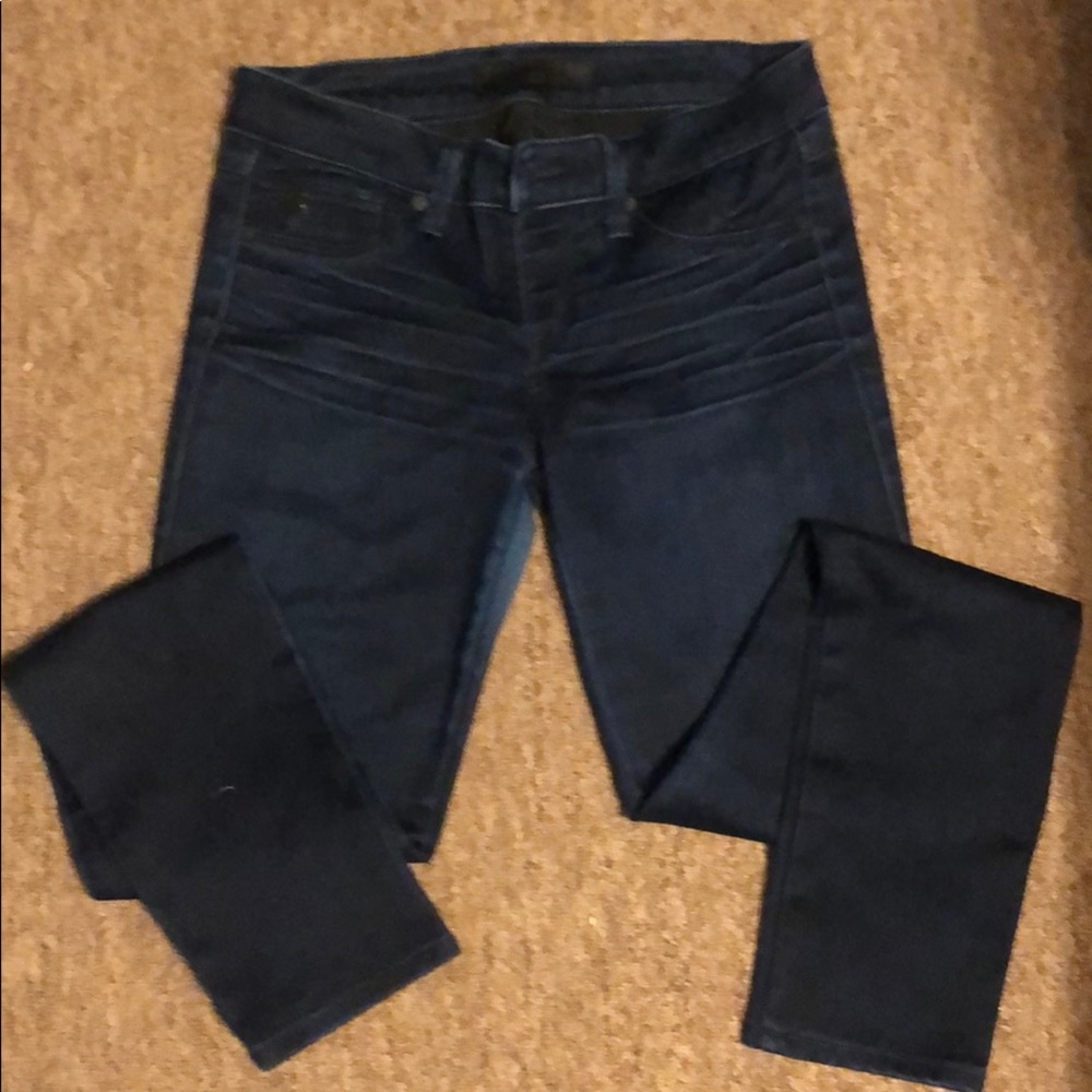 Fragile blue jeans